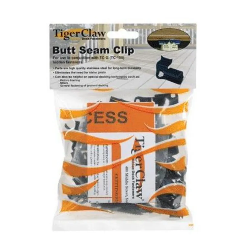 TigerClaw Butt Seam Clips 55 Pk