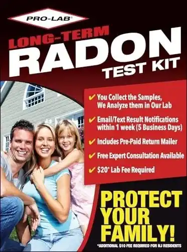 RADON DETECTOR TEST KIT