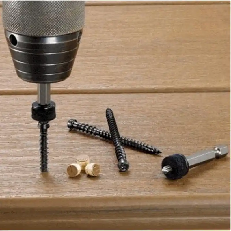 FastenMaster Cortex 2-1/2 In. L Mahogany Torx TTAP Hidden Deck Fastener 1050 Lb