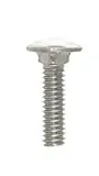 Fasteners 1/4" X 1" Stainless Steel Carriage Bolts - Model 0832510