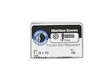 Stainless Steel Machine Screws 6-32 X 1/2 Inch - 100 Count