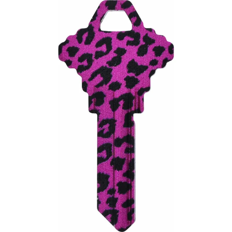 HILLMAN DIVA Leopard House/Office Universal Key Blank Single