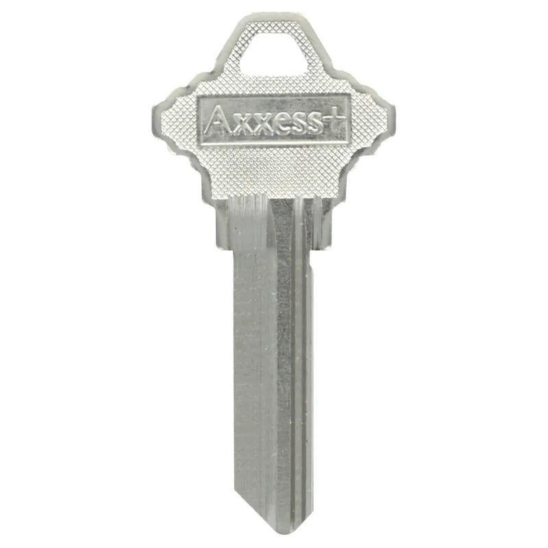 HILLMAN Traditional Key House/Office Key Blank 59 Single For Schlage Locks Silver