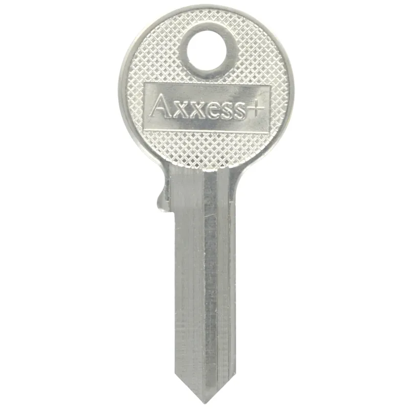 HILLMAN Traditional Key House/Office Key Blank 111 Single For American Padlocks Silver