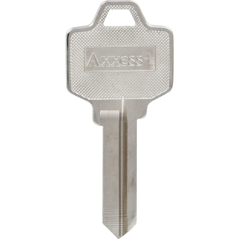 HILLMAN Traditional Key House/Office Key Blank 74 Single For National Locks Silver