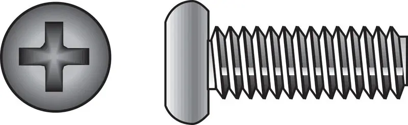 HILLMAN No. 8-32 Ga. X 1 In. L Phillips Flat Head Stainless Steel Machine Screws 100 Pk