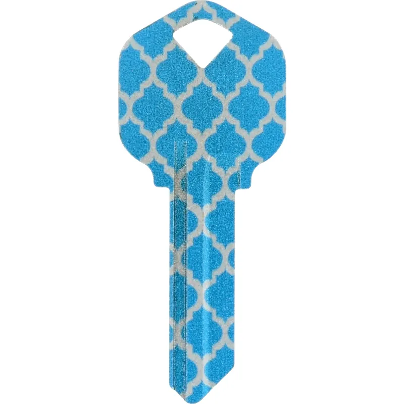 Diva Moroccan Universal Key Blank - Single Sided Brass Key For House/office