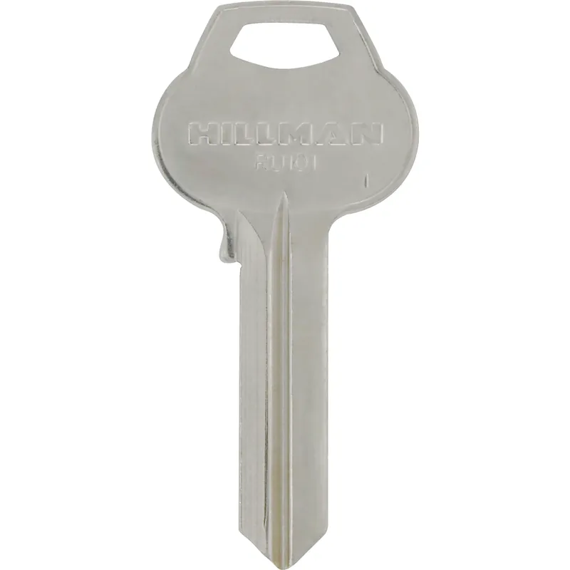 HILLMAN KeyKrafter Universal House/Office Key Blank 192 Single For Corbin-Russwin Locks Silver