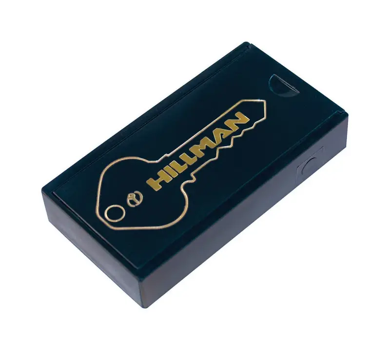 Magnetic Key Box - Durable Plastic, Weather Resistant, Black, Model 701327