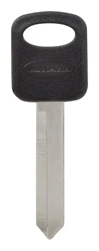Automotive Key Blank Double Sided For Ford Model 83770 - Brass Silver Finish