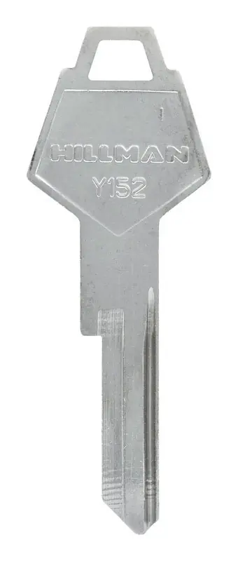 HILLMAN Traditional Key Automotive Key Blank Single For Chrysler Silver