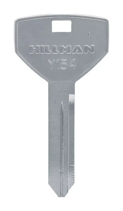 HILLMAN Traditional Key Automotive Key Blank Double For Chrysler Silver