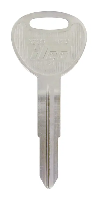 HILLMAN Traditional Key Automotive Key Blank Double For Hyundai Silver