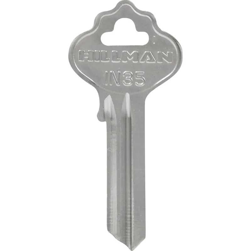 HILLMAN IN35 House/Office Universal Key Blank Single Silver