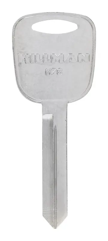 HILLMAN Traditional Key Automotive Key Blank Double For Ford Silver