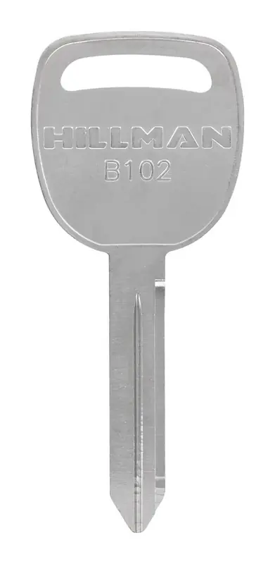 Automotive Key Blank Double Sided For Gm - Model 86120