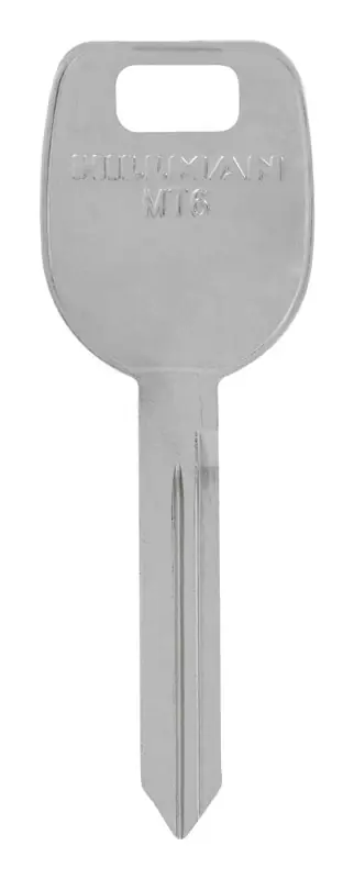 HILLMAN Traditional Key Automotive Key Blank Double For Mitsubishi Silver