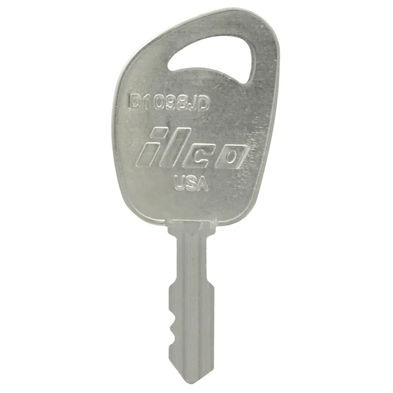 John Deere Double Sided Key Blank - Model 86714, Brass Material