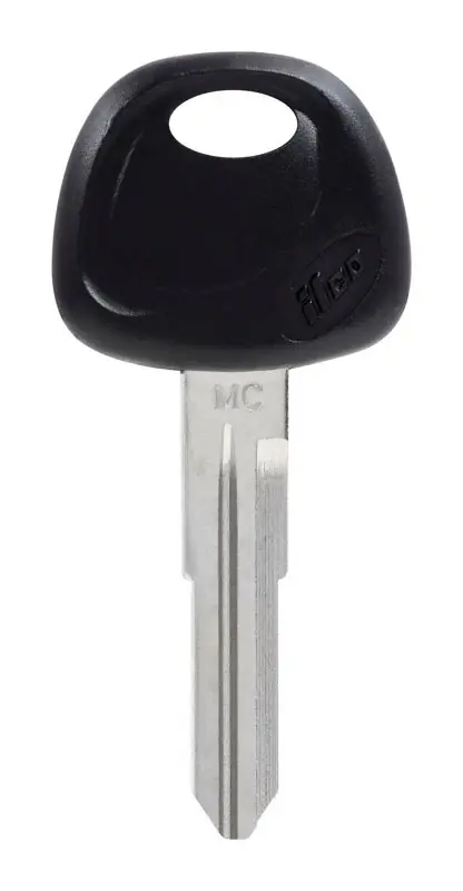 HILLMAN Traditional Key Automotive Key Blank Double For Hyundai Black/Silver