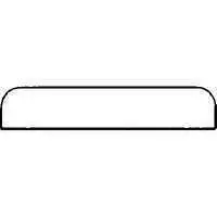 American Wood Moulding 6928667 .37 X 2 In. X 8 Ft. Panel Strip