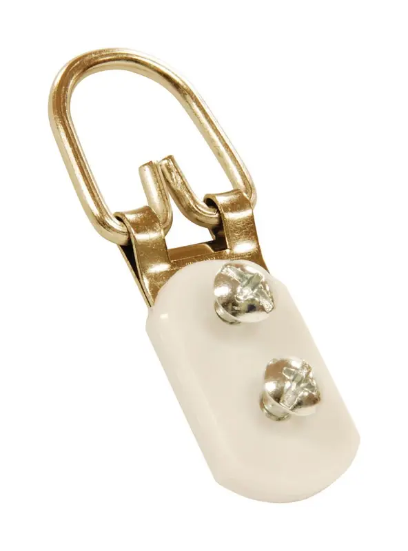 HILLMAN OOK Zinc Silver Large Ring Hanger 2 Pk
