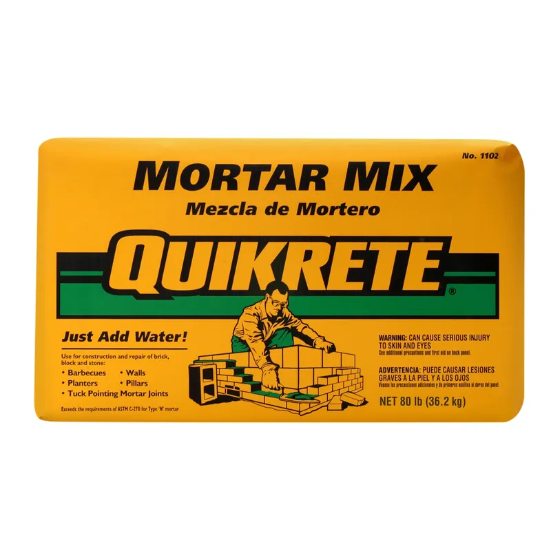 Mortar Mix, 80-Lbs.