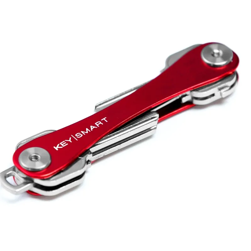 Original Compact Key Holder - Red, Holds 2-8 Keys, Model Ks019-red