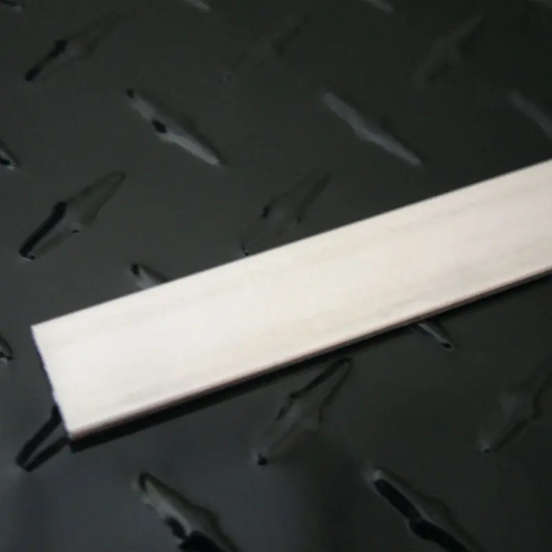 M-D Building Products 0.13 In. X 1.5 In. W X 6 Ft. L Aluminum Flat Bar 1 Pk