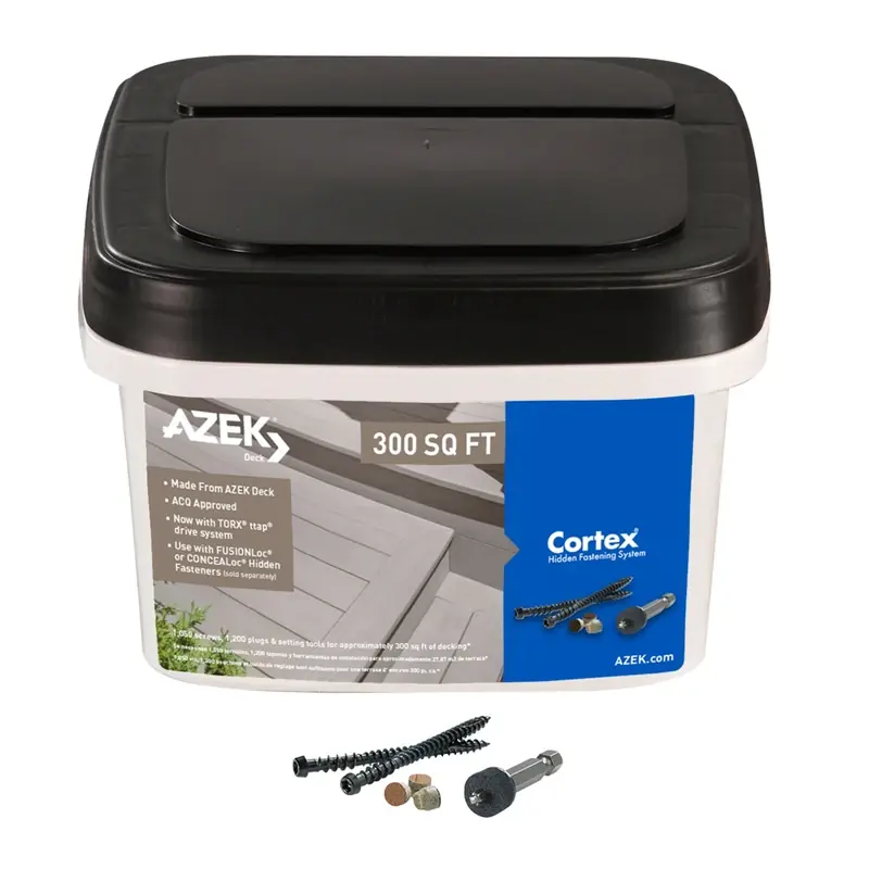 Cortex 2.5 In. Torx Ttap Star Head Hidden Deck Fastener - 1050 Lb Capacity
