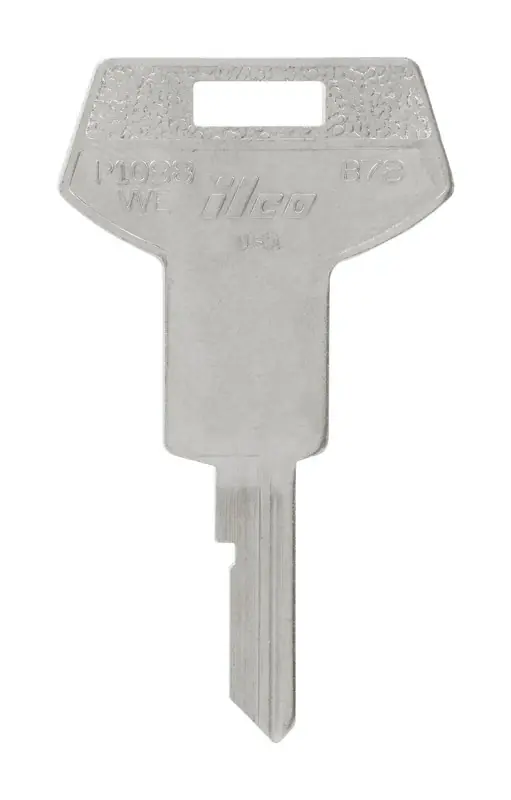 HILLMAN Traditional Key Automotive Key Blank Single For GM Silver
