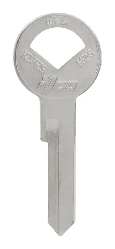 HILLMAN Traditional Key Automotive Key Blank Single For Ford Silver