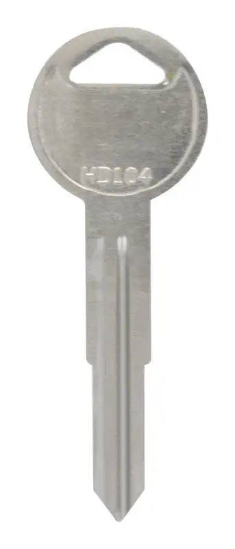 Automotive Key Blank Hd104 Double Sided For Honda Vehicles