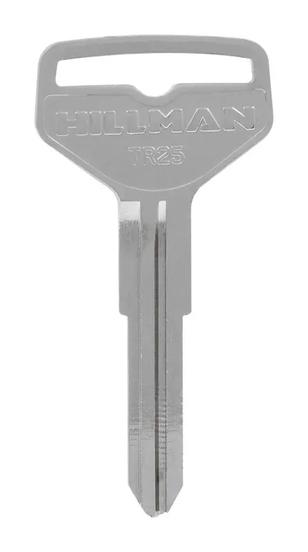 HILLMAN Traditional Key Automotive Key Blank Double For Toyota Silver