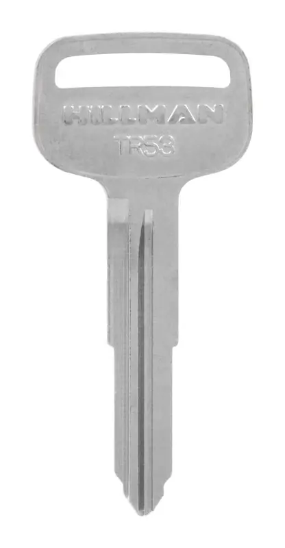 HILLMAN Traditional Key Automotive Key Blank Double For Toyota Silver