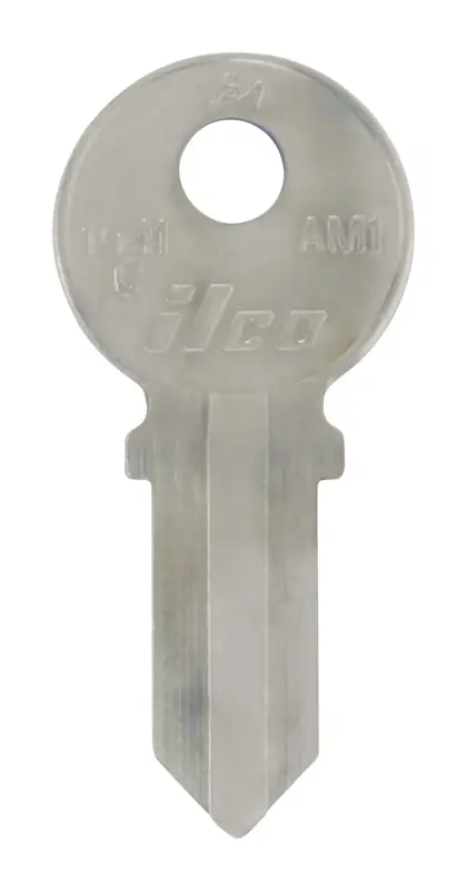HILLMAN AM-1 House/Office Universal Key Blank Double Silver