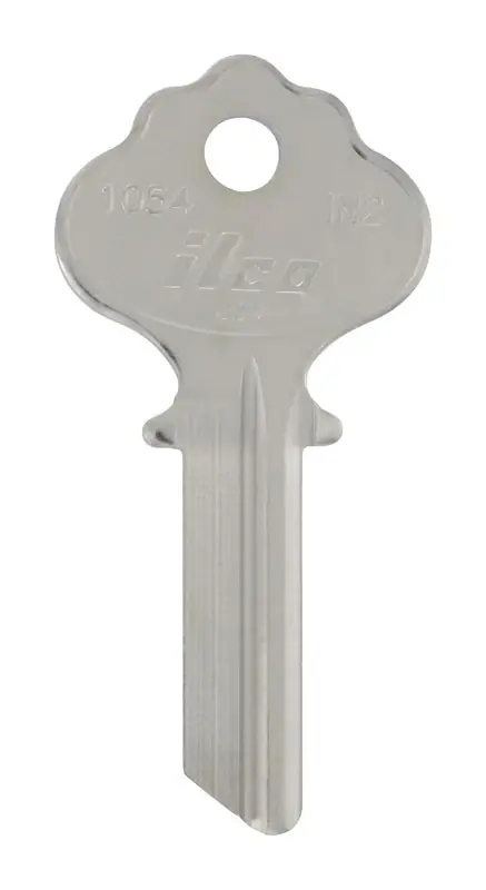 HILLMAN Traditional Key House/Office Universal Key Blank IN 2 Single Silver