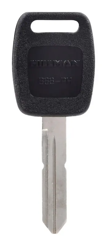 HILLMAN Traditional Key Automotive Key Blank Double For GM Black/Silver