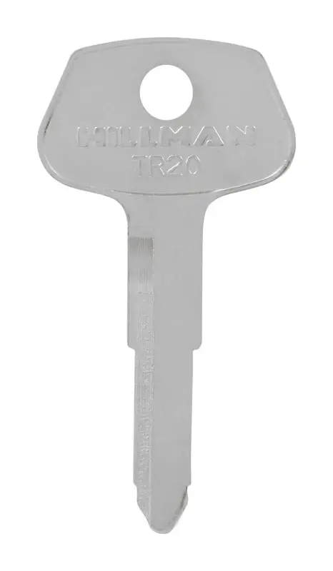 HILLMAN Traditional Key Automotive Key Blank Double For Toyota Silver