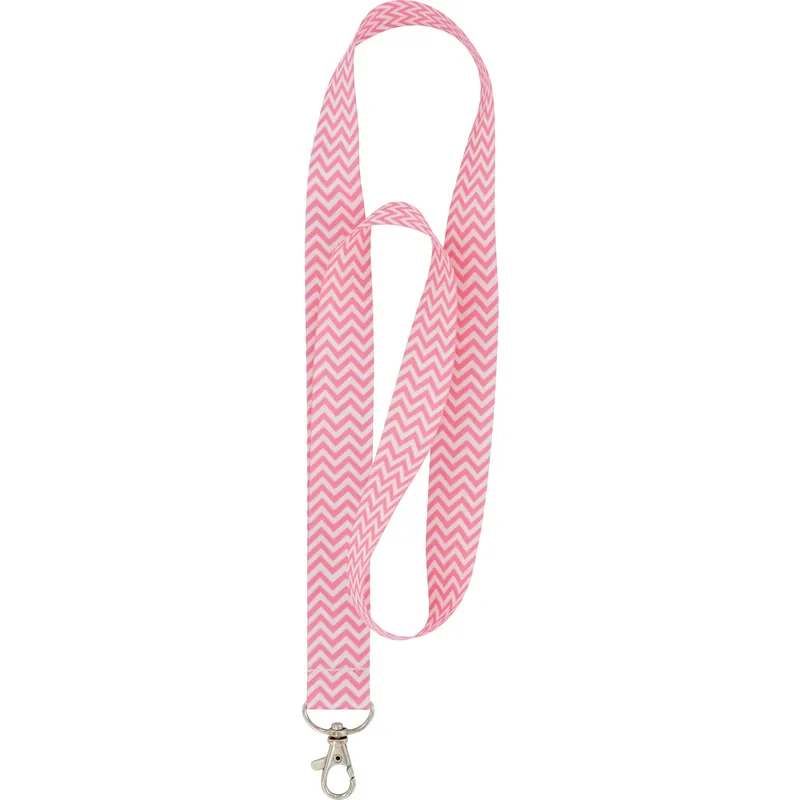 Polyester Assorted Decorative Key Chain Lanyard - Chevron Design