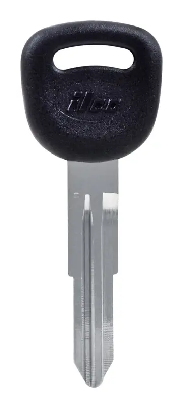 HILLMAN Traditional Key Automotive Key Blank Double For Kia Black/Silver