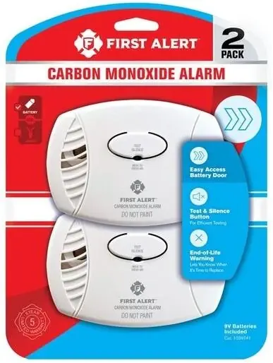 First Alert/Brk Brands Co400Cn2 Crbn Monxied Alrm Btt CO400CN2