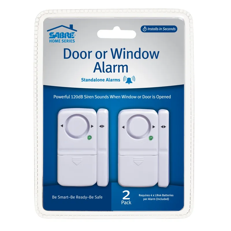 Sabre White Plastic Door Or Window Alarm