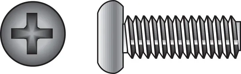 HILLMAN No. 10-32 Ga. X 1-1/2 In. L Phillips Flat Head Stainless Steel Machine Screws 100 Pk