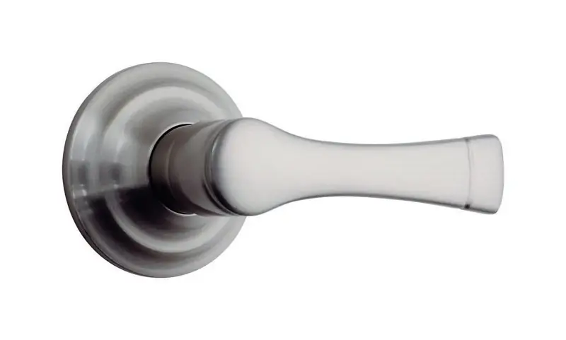 Brinks Push Pull Rotate Harper Satin Chrome Privacy Lock Kw1 1.75 In. Ansi Grade 2