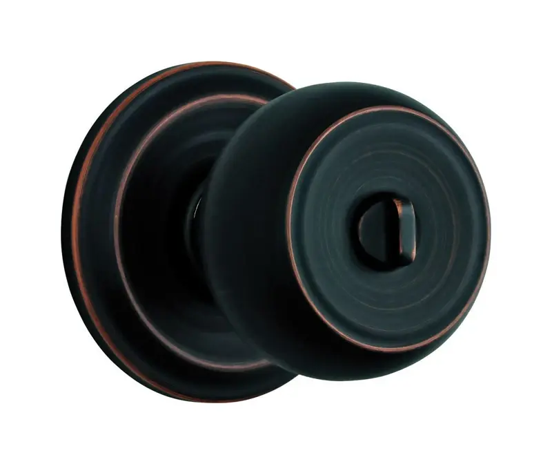 Push Pull Rotate Stafford Oil Rubbed Bronze Entry Knob Kw1 1.75 In. Ansi Grade 2