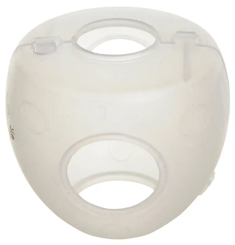 Dreambaby EZY-Fit Clear Plastic Door Knob Covers 3 Pk