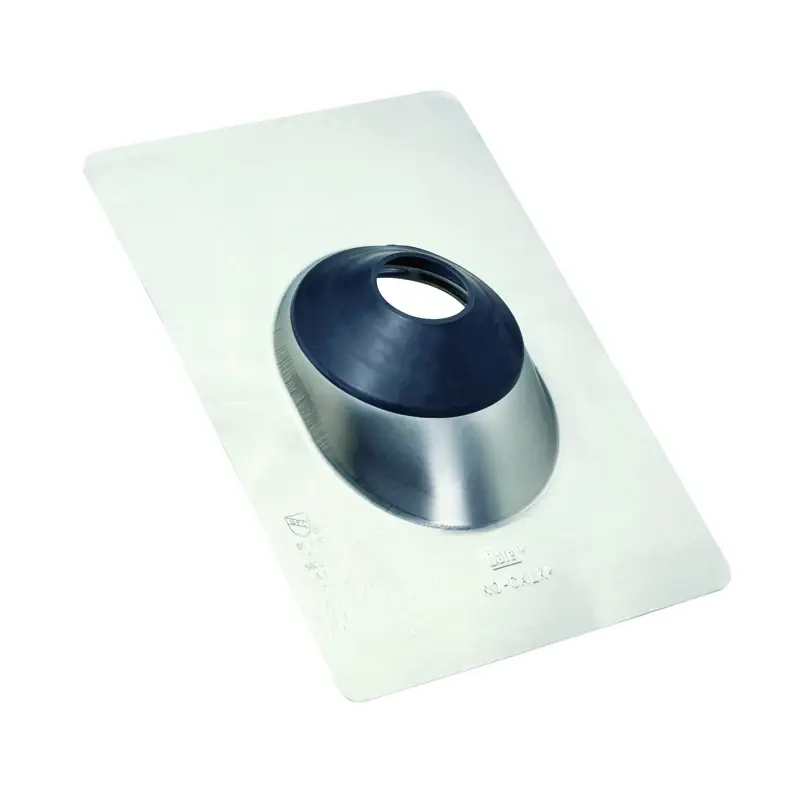 All-flash No-calk 11 In. W X 14-1/2 In. L Aluminum Roof Flashing Silver