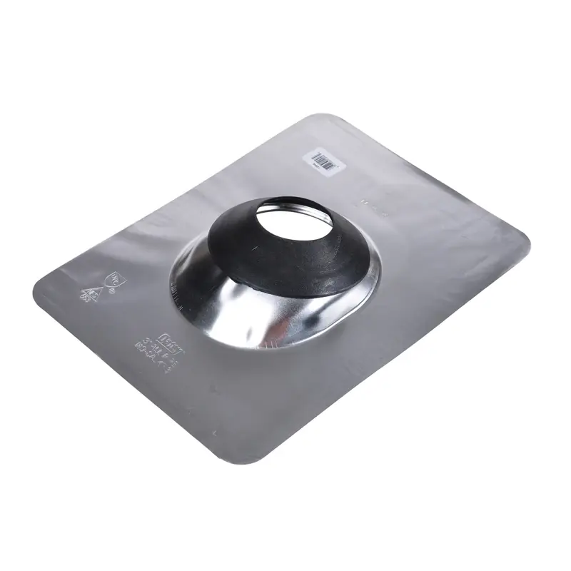 All-flash No-calk 12 In. W X 15-1/2 In. L Aluminum Roof Flashing Silver