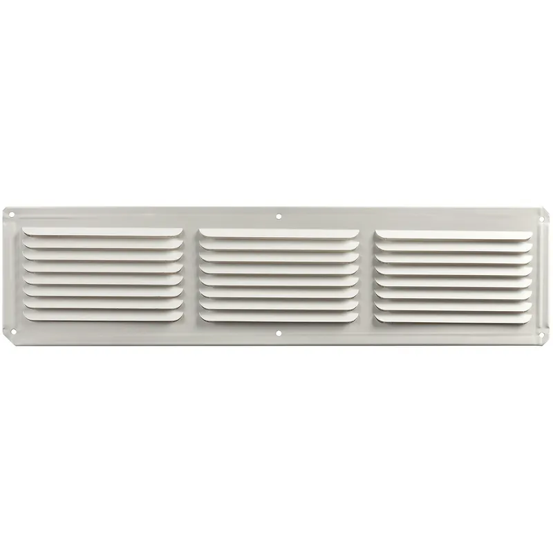 4 In. H X 16 In. W X 16 In. L Powder-coated White Aluminum Undereave Vent