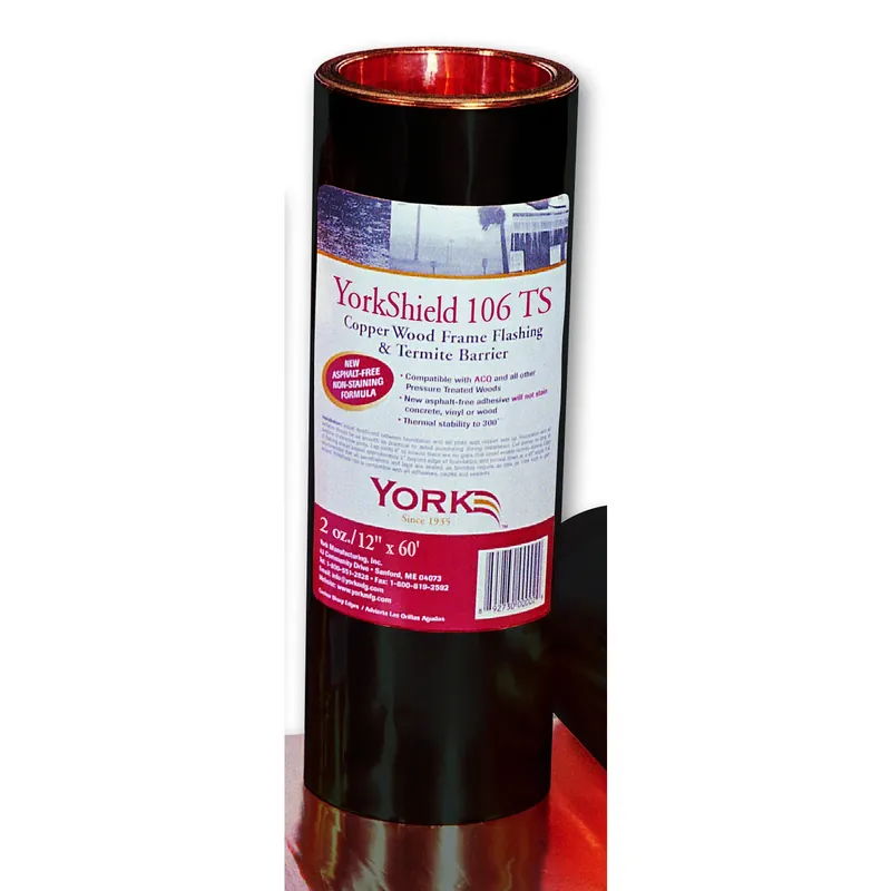 106 Ts 12 In. W X 720 In. L Copper Flashing Roll For Roofing